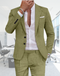 Blazer elegante da uomo con chiusura a due bottoni - Speciale autunno