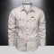Camicia cargo versatile da uomo