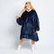Sudadera con capucha oversize de forro polar - Forro sherpa de felpa