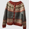 Cardigan autunnale Fair Isle - Maglia nordica da donna