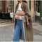 Elegante gabardina larga de mujer - Edición Otoño