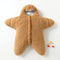 Star-shaped baby sleeping bag - warm and cosy for your child