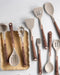Set di pentole - Cuivra - Pentole antiaderenti - Manico di legno