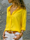 Women's long-sleeved silk blouse - Autumn Collection
