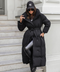 Manteau long élégant ceinturé pour femme Mellody – Mélange de laine de qualité supérieure