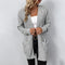 Elegante chaqueta de punto de otoño para mujer
