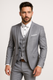 Evert | Tredelt sæt til mænd med blazer, vest og bukser til festlige og elegante efterårsbegivenheder