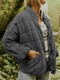 Giacca aviator | Giacca oversize da donna in tessuto leggero con morbida fodera interna