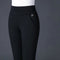 Leggings elasticizzati a vita alta con finte tasche