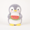 Plush toy with soothing music and breathing movements