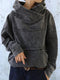 Women's faded-effect turtleneck jumper - Fall Collection