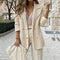 Femeii Elegant toamna mătase Blazer Jacket