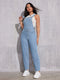 KRISTINE | Peto vaquero azul claro, regular fit