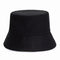 Cappello Bob Nero Cotone Unisex per tutte le stagioni