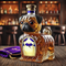 Karafka na whisky w kolorze zielonym Design de chien