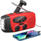 ReadyWave | Emergency radio with crank handle and solar panel