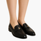 Mocasín ortopédico de piel para mujer