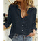 Chemise en lin avec col pour l'automne
