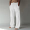 Arthur - Pantaloni larghi in lino da uomo