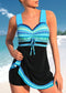Set Tankini cu model pentru femei